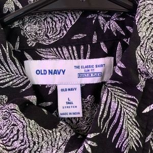 Fancy Tiger Button Down